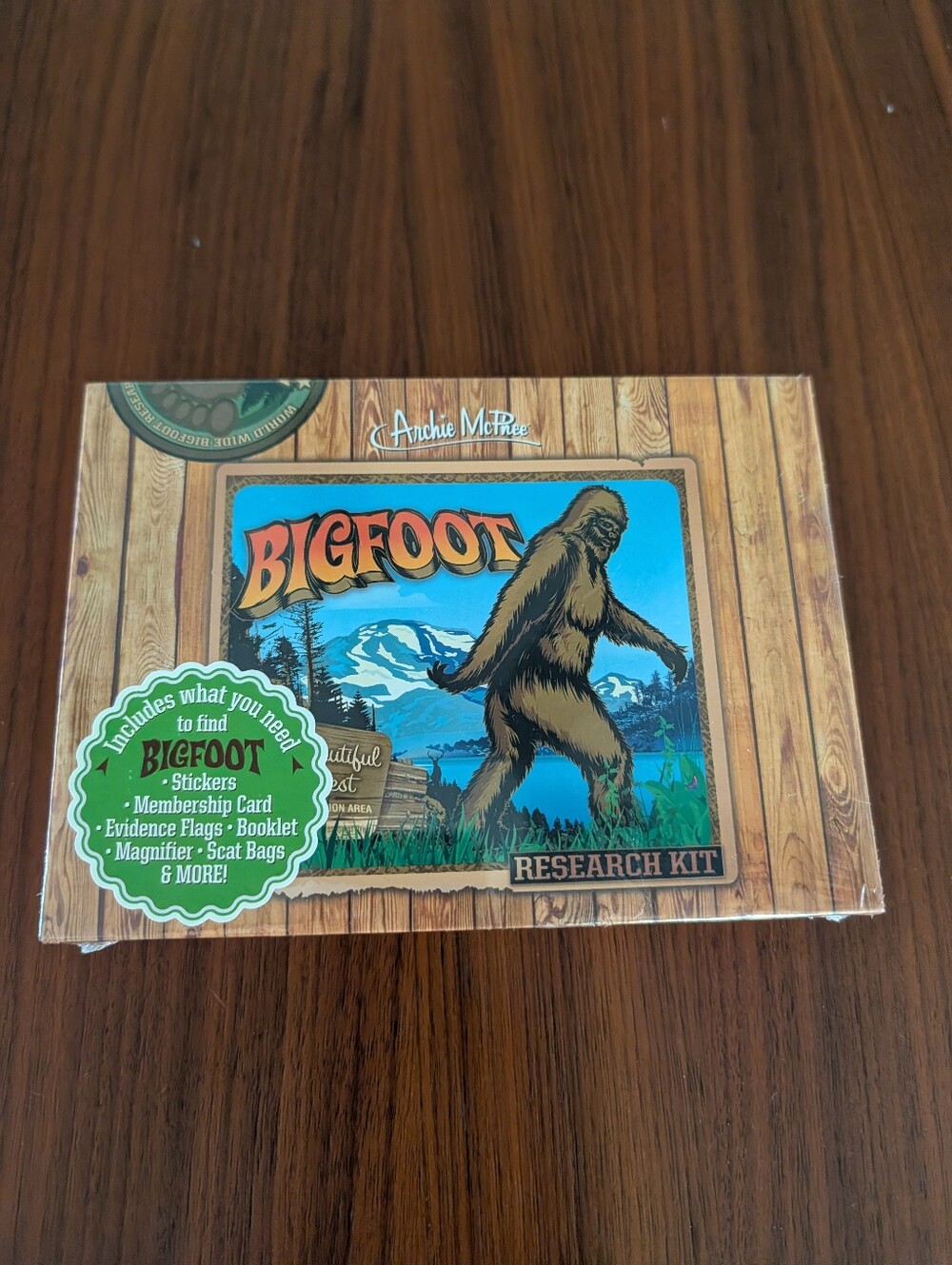 Bigfoot Research Kit By Archie Mcphee
